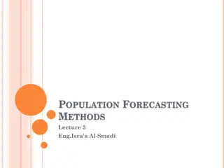 Methods of Population Forecasting for Urban Development