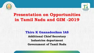 Opportunities in Tamil Nadu: Glimpse of Growth and Potential