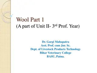 The Physical Structure of Wool Fiber