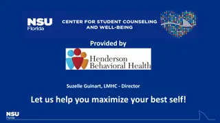 Counseling Services for Students at Davie Main Campus