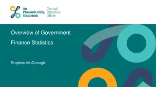 Understanding Government Finance Statistics and National Accounts