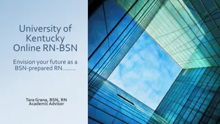 University of Kentucky Online RN-BSN Program Overview