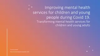 Innovative Strategies for Enhancing Child Mental Health Services During Covid-19