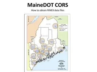 Obtaining RINEX Data Files from MaineDOT CORS