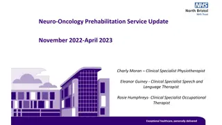 Neuro-Oncology Prehabilitation Service Update Summary Nov 2022-April 2023