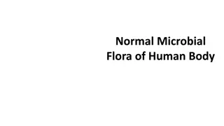 The Normal Microbial Flora of the Human Body