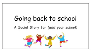 Social Story for Returning to School Amidst New Norms