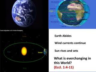 Reflections on Everchanging Nature and Unchanging God