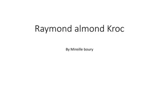 The Story of Raymond Kroc: Founder of McDonald's