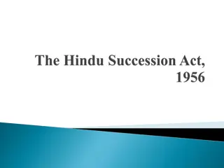 The Hindu Succession Act of 1956