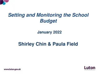 School Budget Management: Responsibilities, Planning, and Monitoring