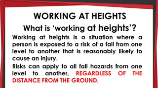 Safety Measures for Working at Heights