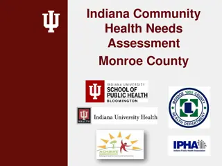 Community Health Needs Assessment in Monroe County