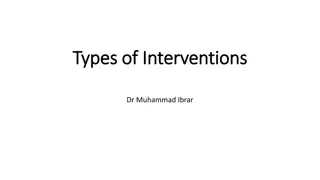 Different Types of Interventions to Address Addiction Challenges