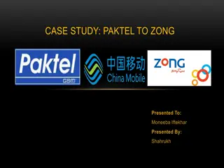 Evolution of Paktel to Zong: A Case Study