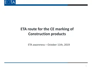 EOTA and Construction Sector Overview