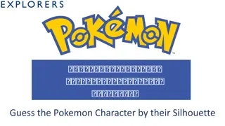 Guess the Pokemon Character: Can You Identify Them from Their Silhouette?