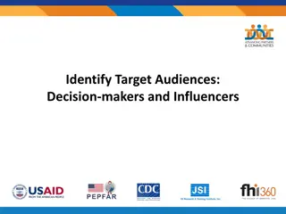 Target Audiences and Stakeholders in Advocacy