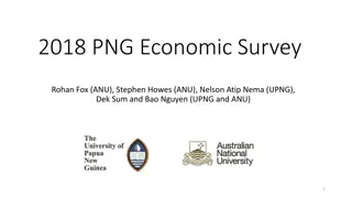 2018 PNG Economic Survey: Analysis and Recommendations