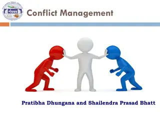 Conflict Management: Key Perspectives and Approaches