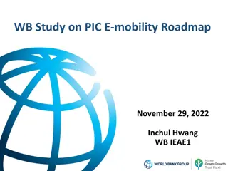 Regional E-Mobility Policy Roadmap for PICs: A WB Study