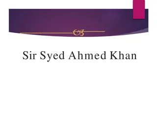 Biography of Sir Syed Ahmed Khan - Pioneer of Muslim Education in India