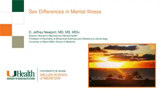 Understanding Sex Differences in Mental Illness and Its Impact