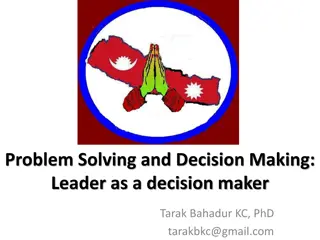 Mastering the Art of Decision Making: Problem Solving Strategies