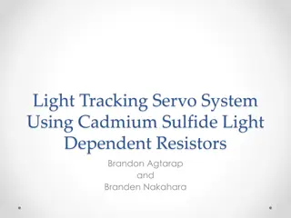 Light Tracking Servo System Using Cadmium Sulfide Resistors