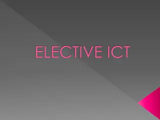 Comprehensive Overview of Elective ICT Curriculum