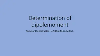 Determination of Dipole Moment in Chemistry