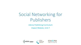 Social Media for Publishers