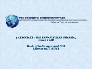 Trusted Logistics Service Provider Since 1980 - PKS Freight & Logistics Pvt Ltd