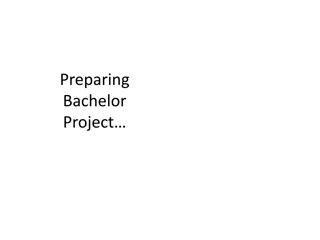 Bachelor Project Preparation Guidelines