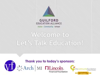 Guilford Education Alliance - Empowering Students for Success