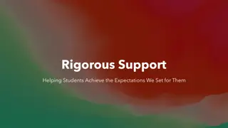 Strategies for Enhancing Academic Rigor and Student Achievement