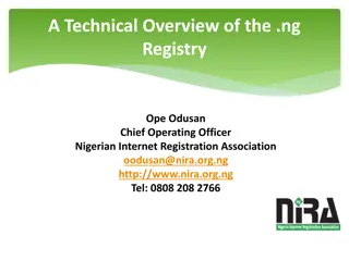 Overview of .NG Registry Operations by NIRA