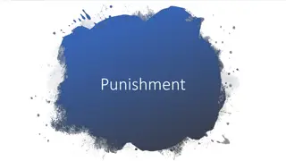 Punishment in Operant Behavior