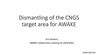 CNGS Target Area Dismantling for AWAKE Collaboration Meeting