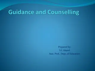 The Meaning, Definition, and Nature of Guidance in Education