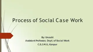 The Process of Social Case Work in Social Work Practice