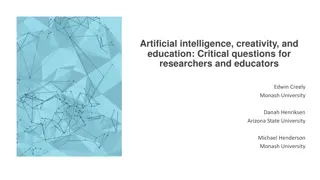 Exploring the Intersection of AI, Creativity, and Education