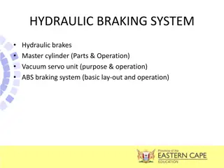 Hydraulic Braking Systems in Vehicles