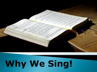 Expressing Hearts in Song: Biblical Commands and Inspiration