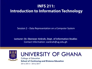 Understanding Data Representation on Computer Systems