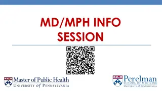 MD/MPH Program Overview at Penn