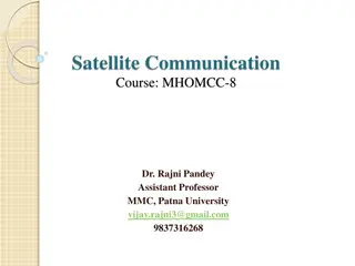 Satellite Communication: Key Concepts and Applications