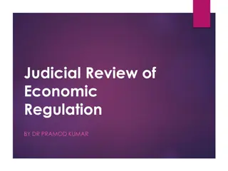 Judicial Review of Economic Regulation: A Case Study