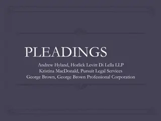 The Importance of Proper Pleadings for Paralegals