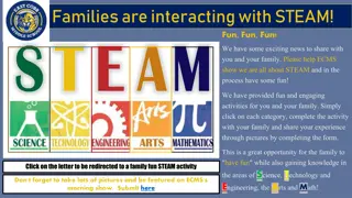 Family Fun STEAM Activities at ECMS - Get Involved Now!